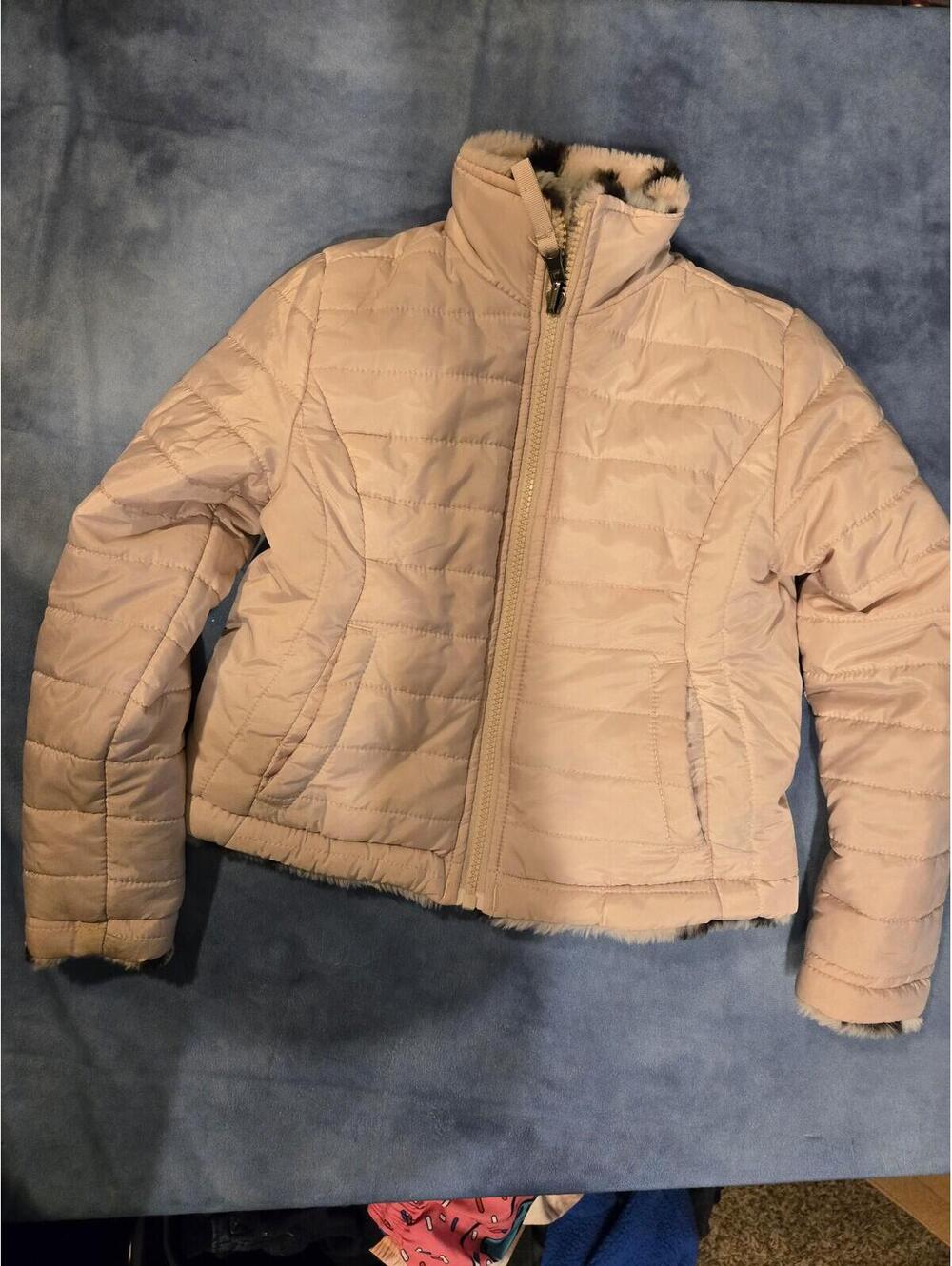 Pink reversible jacket